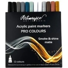 Artmagico Akrylové fixky Pre Line Smoke and shine