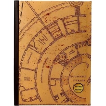 SD Toys Zápisník Harry Potter Záškodnícka mapa svietiaca A5