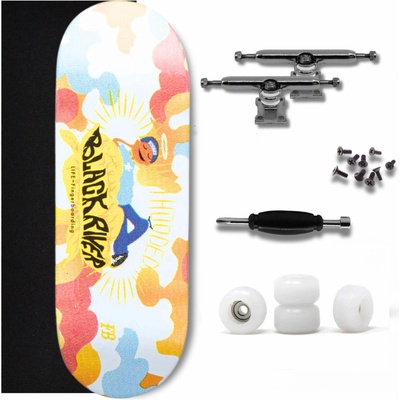 Blackriver Fingerboard Starter Set X-Wide 33,3 5PLY Hooded Heavenly