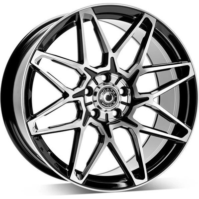 WRATH WHEELS WF-6 9,5x19 5x112 ET42 black polished