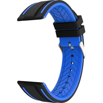 Image 1 of Trender Каишка Trender - Gamer, 22 mm, черна/синя (TR-GM22BKBL)