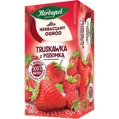 Herbapol Чай Градинска и Дива Ягода, 20 филтърни пакетчета (006598 (zx6254102) hp)