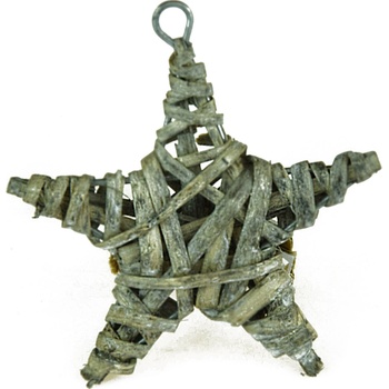 Vingo Vianočné dekorácie hviezdička - 5ks