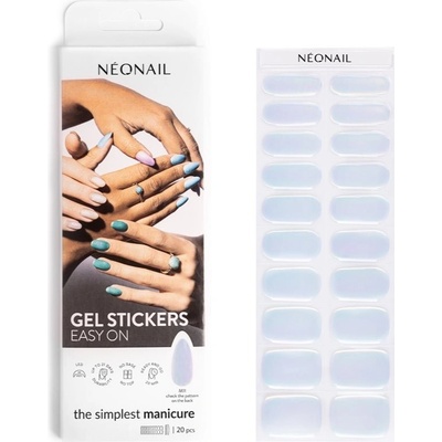 NeoNail Easy On Gel Stickers nálepky na nechty odtieň M11 20 ks