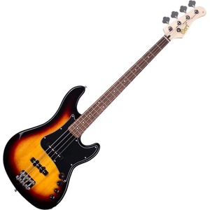 Cort GB34JJ 3-Tone Sunburst Електрическа бас китара