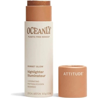 Attitude Tuhý krémový rozjasňovač Sunset Glow Oceanly 8,5 g