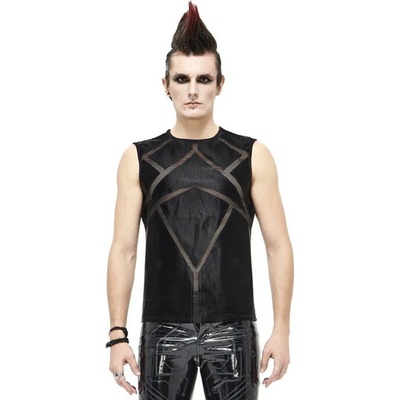 Devil Fashion Patchwork černá