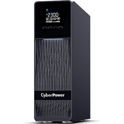 CyberPower Online S ECO UPS, 2000 VA, 1800 W, 2xSCHUKO, 2xIEC C13, онлайн, чист синусоидален изход, активен PFC, кула OLS2KECR (OLS2KECR)