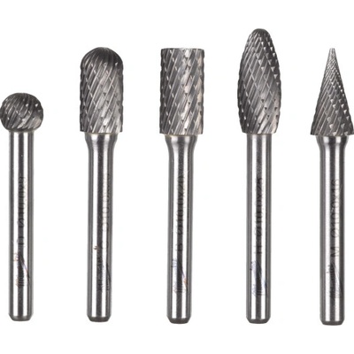 Milwaukee 4932493577 Sada karbidových fréz TC 6 x 10 mm ( 5 ks)
