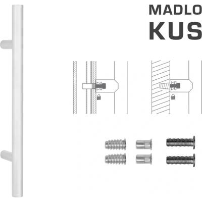 MPkovania FT - MADLO kód K00 Ø 30 mm SP ks Rozteč madla: 210 mm, Rozmer profilu madla: Ø 30 mm, Dĺžka: 300 mm
