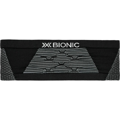 X-BIONIC Headband X Black/Grey černá