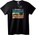 NOONEBRAND Тениска Аз съм секси и на открито - 7XL, Black