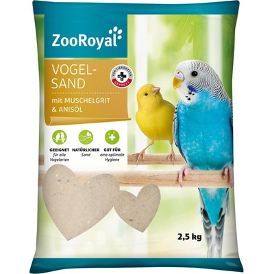 ZooRoyal písek s mušlovou drtí a anýzovým olejem 2,5 kg