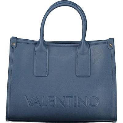 Valentino Bags praktická dámska kabelka s dvojitými rukoväťami a nastaviteľnými popruhmi 33x25x15 cm Modrá