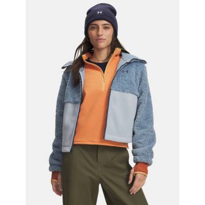Under Armour W Basecamp Fleece FZ modrá