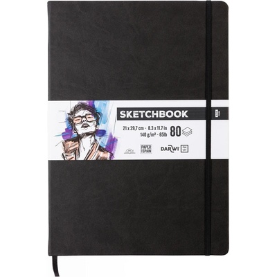 Darwi Dfy Скицник 80 A4 140 g Black (DF80021290001C)