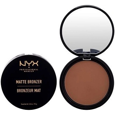 NYX Professional Makeup Matte Bronzer matný pudrový bronzer 05 Deep Tan 9,5 g