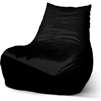 Sablio sedací vak Bean Černá 100 x 90 x 45 cm