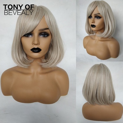 Blond paruka krátká paruka Kayla