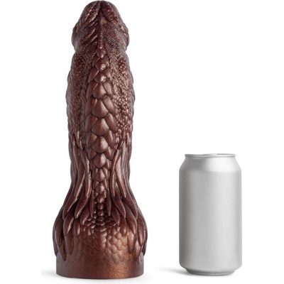 Mr. Hankey’s Toys Dildos & Dragons Large prémiové silikónové dildo s Vac-U-Lock 30 x 5,4–7,5 cm