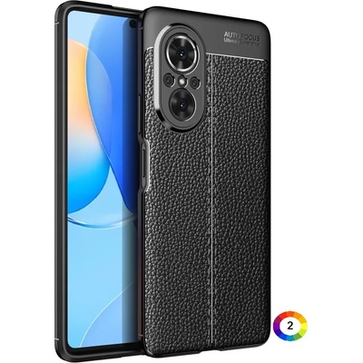 Huawei nova 9 SE Удароустойчив Litchi Skin Калъф и Протектор