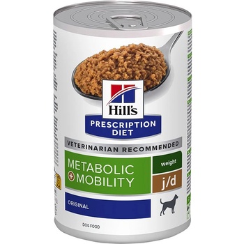 Hill's Hill s Prescription Diet Metabolic + Mobility Регулация на теглото за кучета 370 г