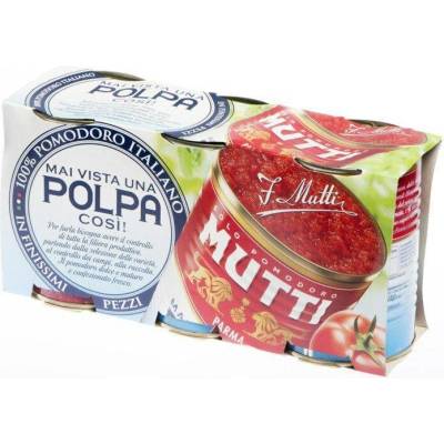 MUTTI Rajčata drcená 3 x 400 g