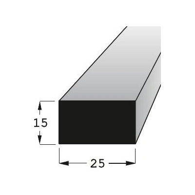 Hranolek 25x15mm, délka 200cm