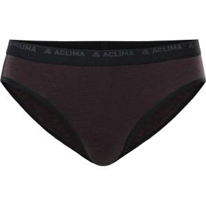 Aclima Дамско мериносово термобельо Aclima Women's Lightwool 140 Briefs Merino base layer - Chocolate Plum - размер XL (115-2154-0114)