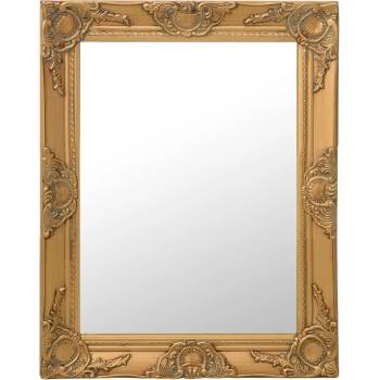 Image 1 of vidaXL Стенно огледало, бароков стил, 50x60 см, златисто (320317)