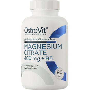 OstroVit Magnesium Citrate 400 mg + B6, 90 Tablets