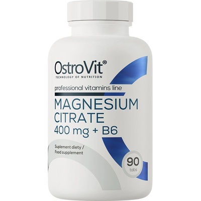 OstroVit Magnesium Citrate 400 mg + B6, 90 Tablets