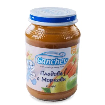 Image 1 of Ганчев пюре Плодове с моркови