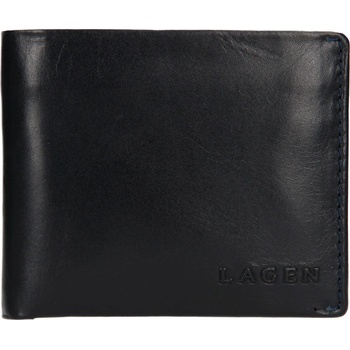 Lagen pánská peněženka kožená TS 508 NAVY