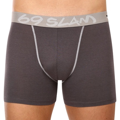 69slam Мъжки боксерки 69SLAM fit bamboo plain 69slam | Siv | МЪЖЕ | S