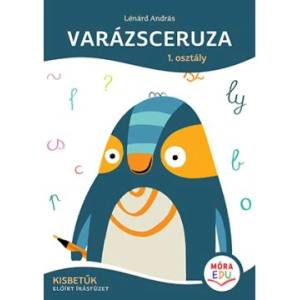 Móra könyvkiadó Вълшебен молив за 1. клас - малки букви, предоставена книжка за писане