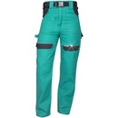 Ardon H8194 cool trend dámske Pracovné nohavice do pása zelená čierna