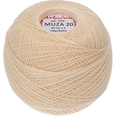 Ariadna Pletací příze Muza 20 100 g - 1525
