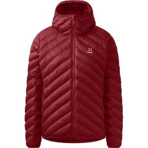 Haglöfs Дамско синтетично яке Haglöfs Women's Särna Mimic Hood Synthetic jacket - Carmine Red (104-2926-0714)
