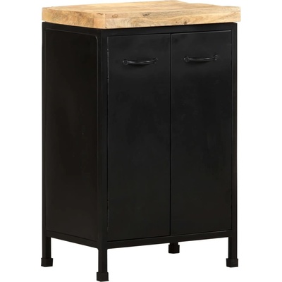 zahrada-XL Příborník 47 x 35 x 76 cm hrubé mangovníkové dřevo 323575