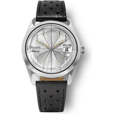 Nivada Grenchen Antarctic Spider Black Racing Strap