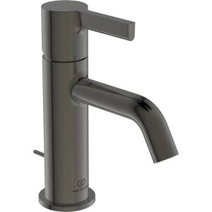 Ideal Standard Смесител за умивалник Ideal Standard Atelier Joy с изскачащ вентил в магнитно сиво (BC851A5)