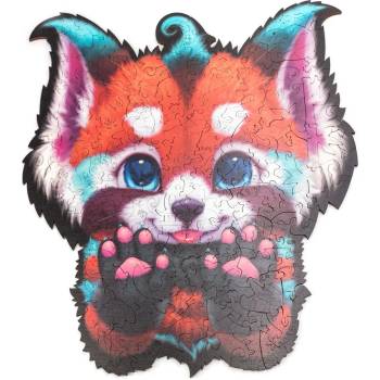 WoodMix Puzzles Дървен пъзел WoodMix, 130 части - Redix (WM-2T-0002)