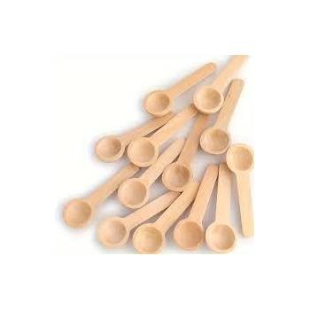 Дървени мини лъжички 7см 6бр (ev-175)