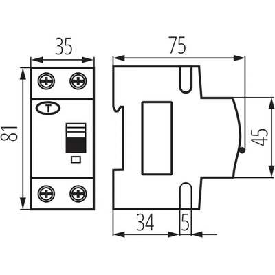 Kanlux 23211 KRO6-2/B25/30