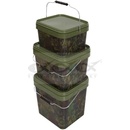 Rybárske krabičky a boxy Gardner Square Camo Buckets kbelík hranatý 10l