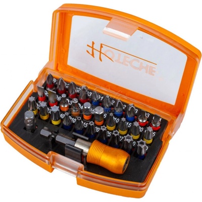 Sada bitov s adaptérom 1/4" 32 ks Hoteche HT251032