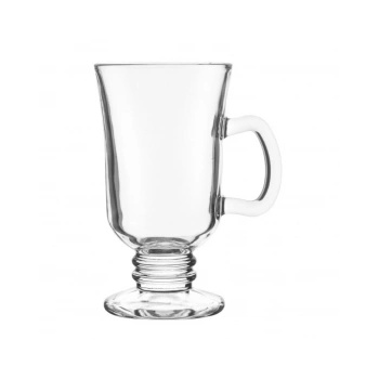 Image 1 of Horecano - Стъклена чаша за топли напитки 250мл ф7, 8xh13, 8см (HC-11323) (0111323)