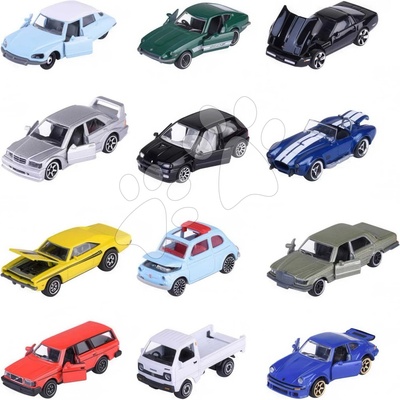 Majorette Autíčka Vintage Assortment kovové otvárateľné 7,5 cm dĺžka 6 rôznych druhov