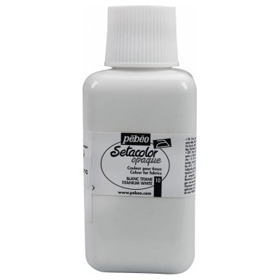 Pébéo Setacolor Opaque 250 ml 10 běloba titanová
